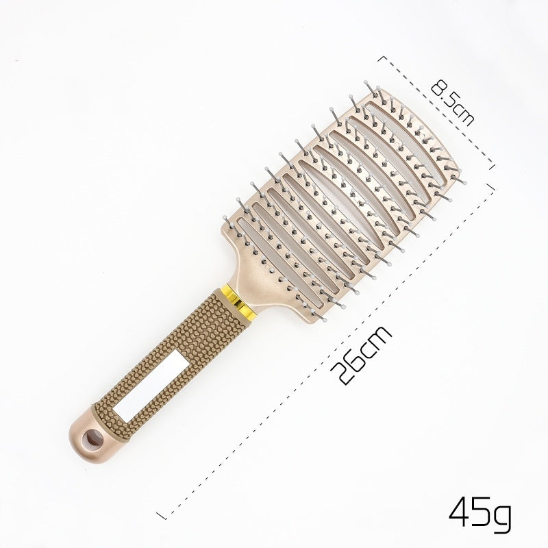 Hairbrush Anti Kit Brushy Women Detangler Hair Brush Bristle Nylon Scalp Massage Teaser Hair Brush Comb Hairbrush Anti Kit Brushy Women Detangler Hair Brush Bristle Nylon Scalp Massage Teaser Hair Brush Comb